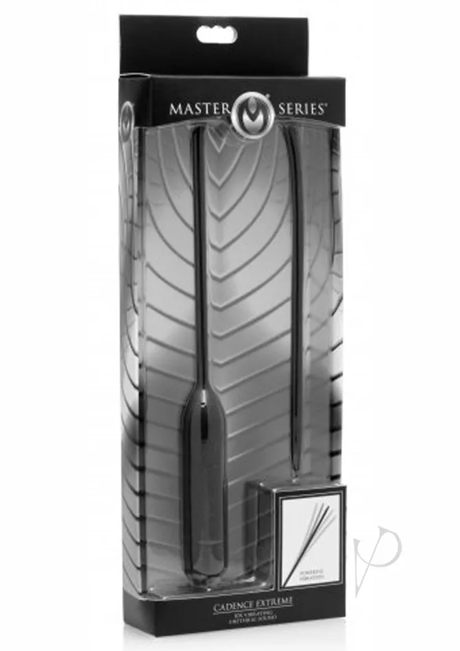 Master Series Master Series Cadence Extreme Vibrating Silicone Sound Black Anal Master Series Master Series Cadence Extreme Vibrating Silicone Sound Black Anal