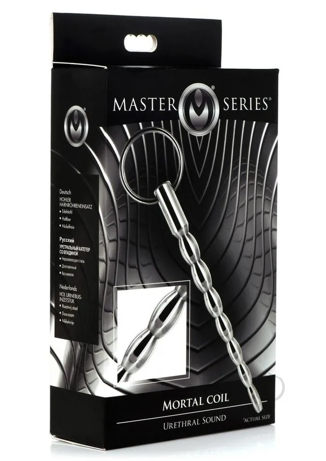 Master Series Master Series The Mortal Coil Sound Gray Male Sex Toys