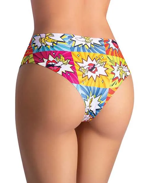 Mememe Vibrators Mememe Comics Curious Girl Printed Slip SM