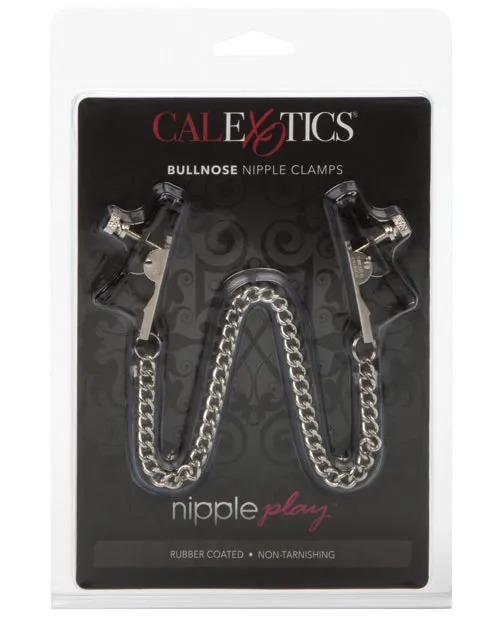 Nipple Play Nipple Play Bull Nose Nipple Clamps NonPiercing Silver Couples Nipple Play Nipple Play Bull Nose Nipple Clamps NonPiercing Silver Couples