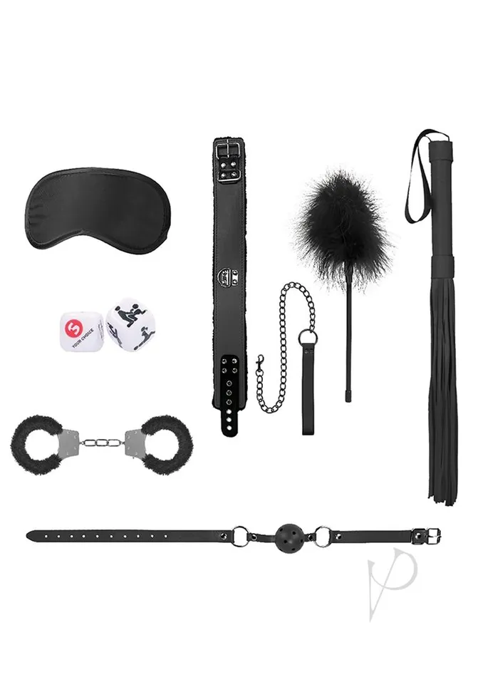 Ouch Kits Introductory Bondage Kit 6 6 piece kit Black Ouch Couples Ouch Kits Introductory Bondage Kit 6 6 piece kit Black Ouch Couples