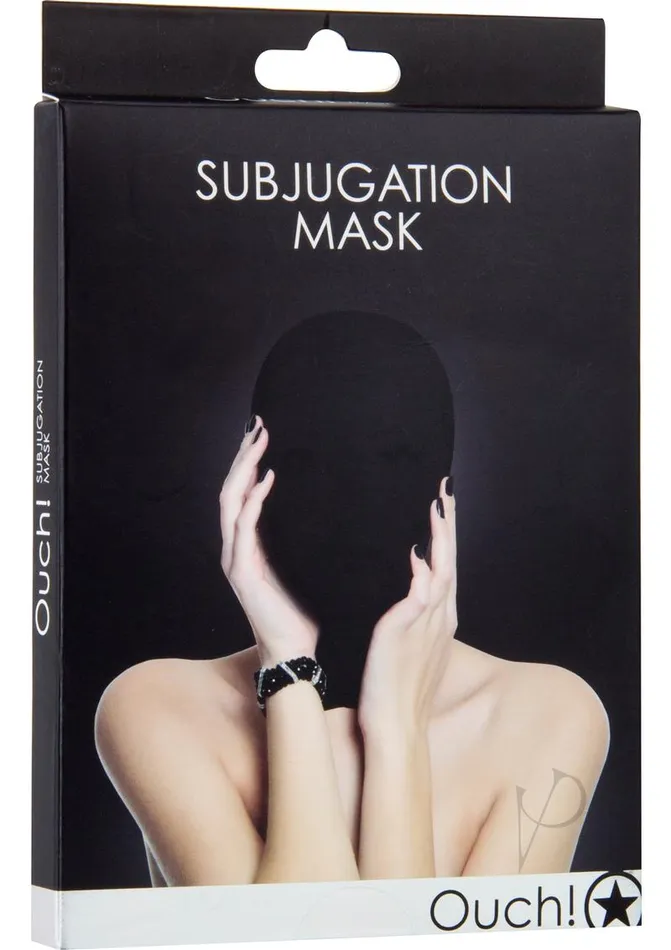 Ouch Subjugation Mask Black Ouch Anal