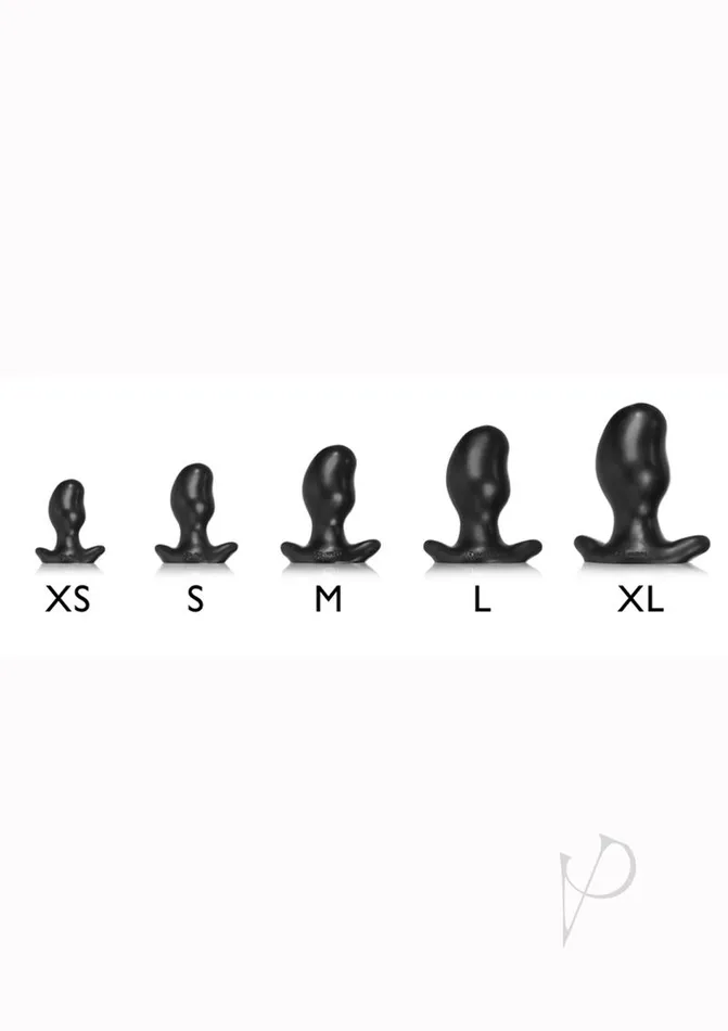 Oxballs Anal Oxballs Ergo Silicone Butt Plug Medium Police Blue Swirl Oxballs Anal Oxballs Ergo Silicone Butt Plug Medium Police Blue Swirl