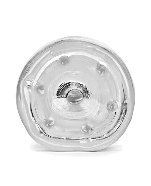 Oxballs Atomic Jock Jerk Masturbator Clear Oxballs Male Sex Toys