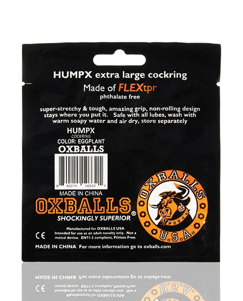 Oxballs Humpx Cock Ring Purple Oxballs Male Sex Toys