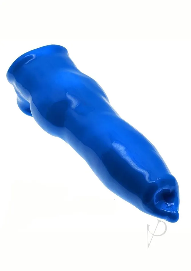 Oxballs Oxballs FIDO BeastShaped Cocksheath with Bullet Teal Female Sex Toys