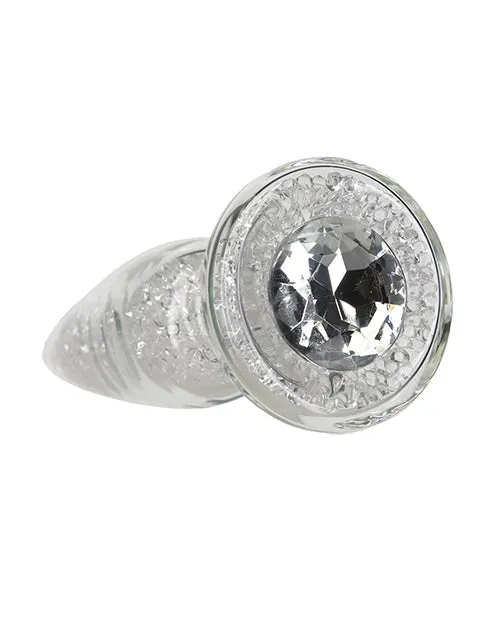 Pillowtalk Anal Pillow Talk Fancy Glass Anal Plug Clear