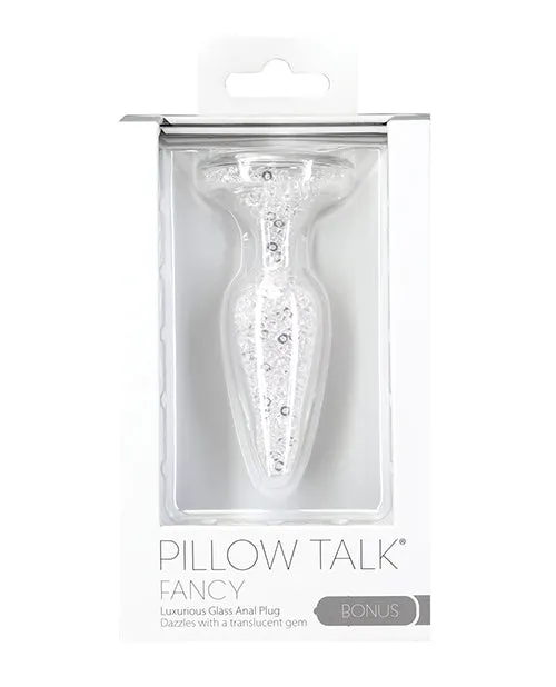 Pillowtalk Anal Pillow Talk Fancy Glass Anal Plug Clear