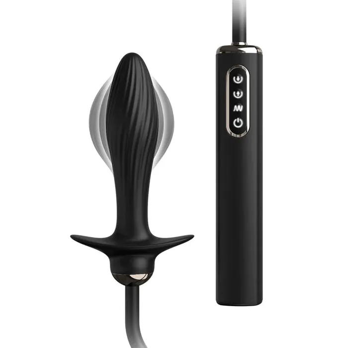 Pipedream Male Sex Toys Anal Fantasy Elite Auto Throb Inflatable Vibrating Plug