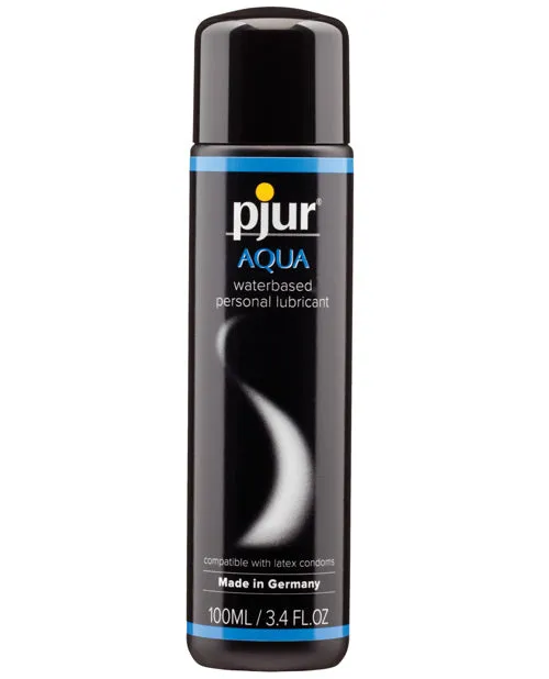 Pjur Lubricants Pjur Aqua Water Based Lubricant 34oz Pjur Lubricants Pjur Aqua Water Based Lubricant 34oz