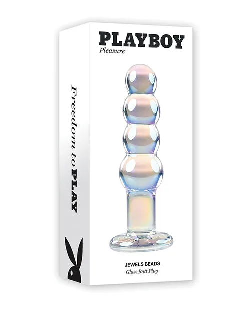 Playboy Jewels Glass Beads Purple Playboy Anal