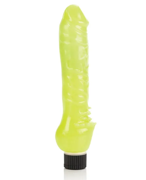 Playful Dongs Female Sex Toys GlowInTheDark Jelly Vibrator Green Playful Dongs Female Sex Toys GlowInTheDark Jelly Vibrator Green