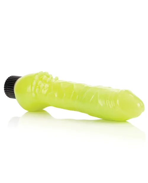 Playful Dongs Female Sex Toys GlowInTheDark Jelly Vibrator Green Playful Dongs Female Sex Toys GlowInTheDark Jelly Vibrator Green