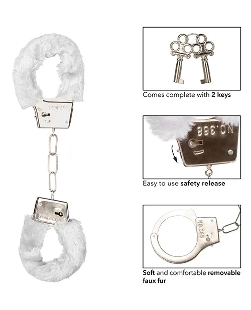 Playful Furry Cuffs White Playful Furry Couples Playful Furry Cuffs White Playful Furry Couples