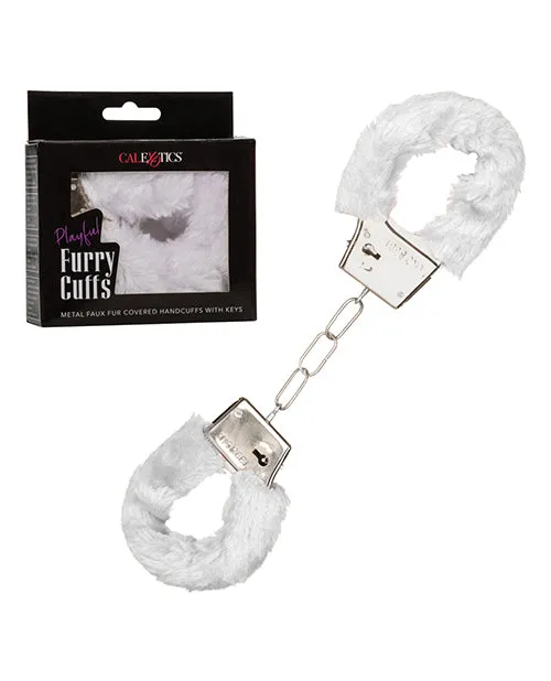 Playful Furry Cuffs White Playful Furry Couples Playful Furry Cuffs White Playful Furry Couples