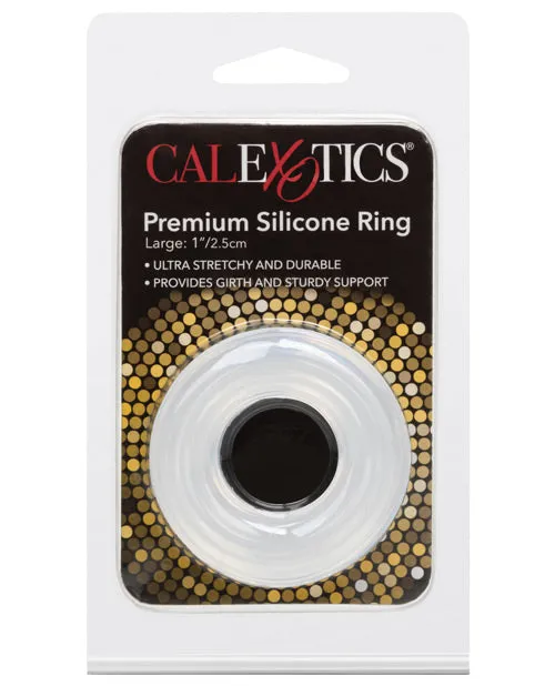 Premium Silicone Cock Ring Large Clear Rings Male Sex Toys