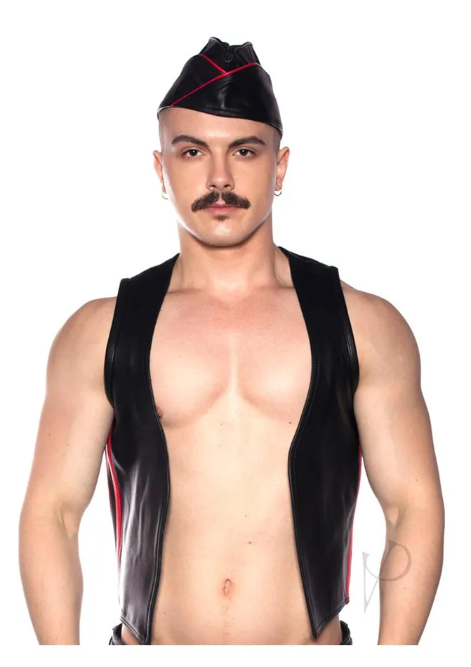 Prowler Red Anal Prowler RED Waistcoat Stripe Small BlackRed
