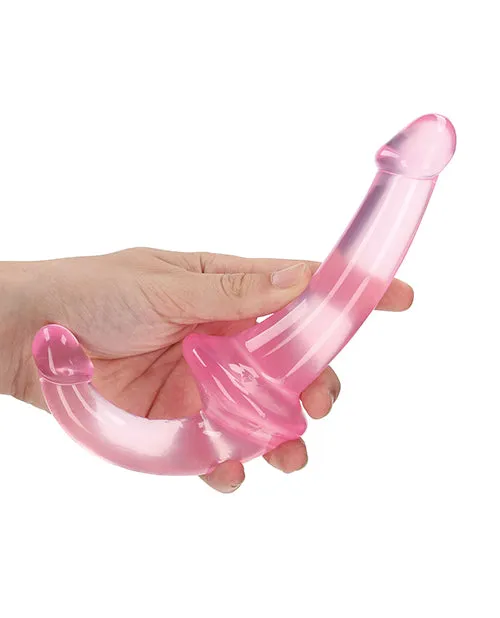 RealRock Crystal Clear Strapless StrapOn 6 Pink Real Rock Female Sex Toys RealRock Crystal Clear Strapless StrapOn 6 Pink Real Rock Female Sex Toys
