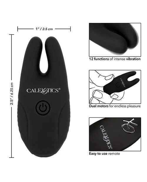 Remote Controlled Vibes Female Sex Toys Silicone Rechargeable Nipple Clamps with Remote Control Black Remote Controlled Vibes Female Sex Toys Silicone Rechargeable Nipple Clamps with Remote Control Black