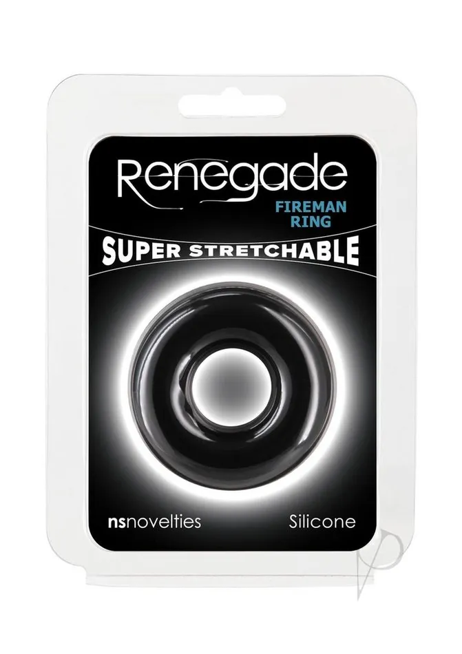 Renegade Male Sex Toys Renegade Fireman Ring Silicone Cock Ring Medium Black Renegade Male Sex Toys Renegade Fireman Ring Silicone Cock Ring Medium Black