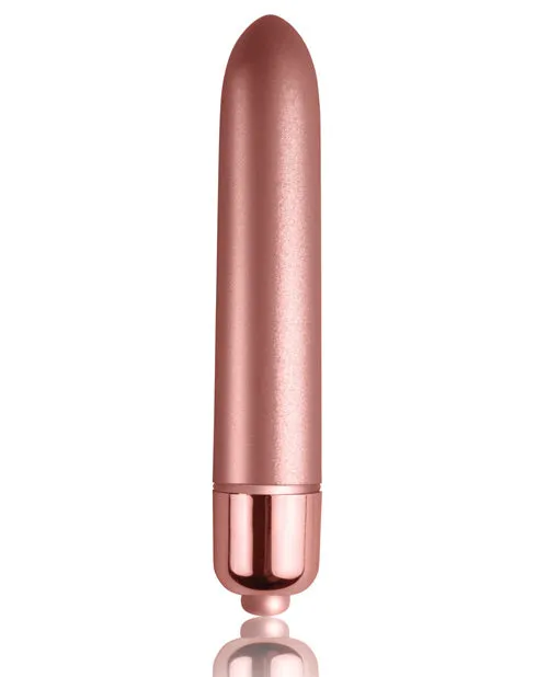 Rocks Off Vibrators Touch Of Velvet Bullet Vibrator Rose Blush