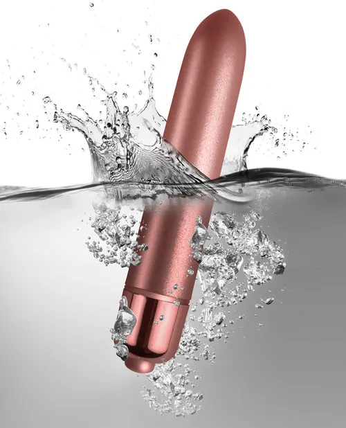 Rocks Off Vibrators Touch Of Velvet Bullet Vibrator Rose Blush