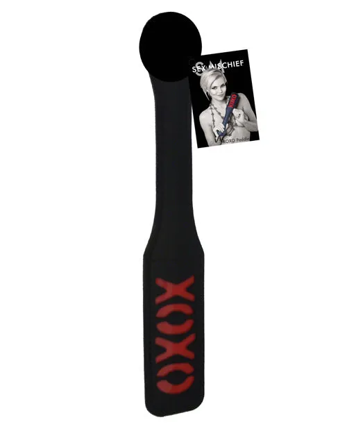 Sex And Mischief Anal Sex and Mischief XOXO Paddle 12in Black Sex And Mischief Anal Sex and Mischief XOXO Paddle 12in Black