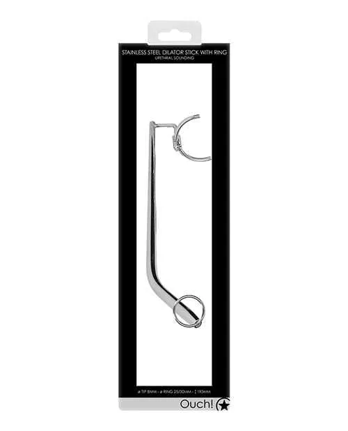 Shots Ouch Urethral Sounding Dilator Stick Ouch Male Sex Toys