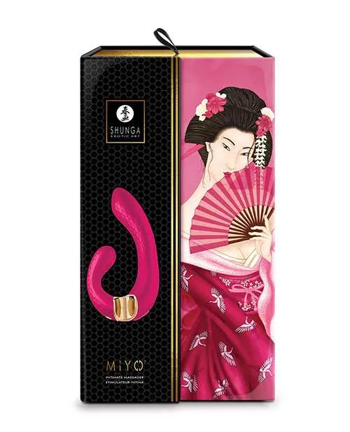 Shunga Miyo Intimate Massager Raspberry Shunga Female Sex Toys Shunga Miyo Intimate Massager Raspberry Shunga Female Sex Toys