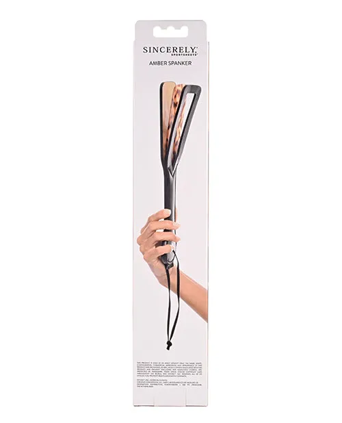 Sincerely Amber Vibrators Sincerely Amber Spanker