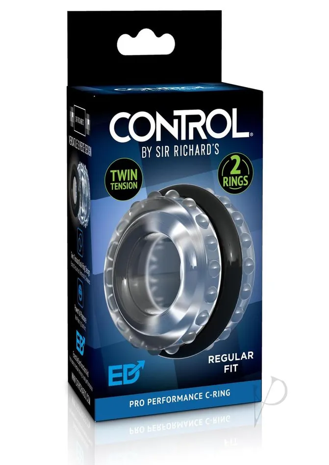 Sir Richards Male Sex Toys Sir Richards Control Pro Performance Cock Ring ClearBlack Sir Richards Male Sex Toys Sir Richards Control Pro Performance Cock Ring ClearBlack