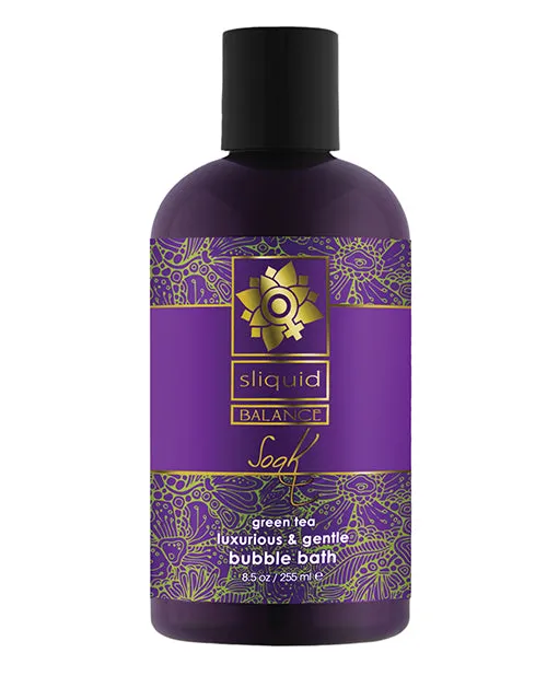 Sliquid Balance Soak Green Tea Luxurious and Gentle Bubble Bath 85 oz Sliquid Vibrators Sliquid Balance Soak Green Tea Luxurious and Gentle Bubble Bath 85 oz Sliquid Vibrators