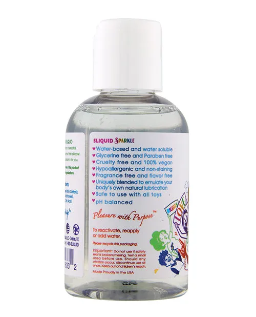 Sliquid Sparkle Pride Water Based Lubricant 42oz Sliquid Female Sex Toys