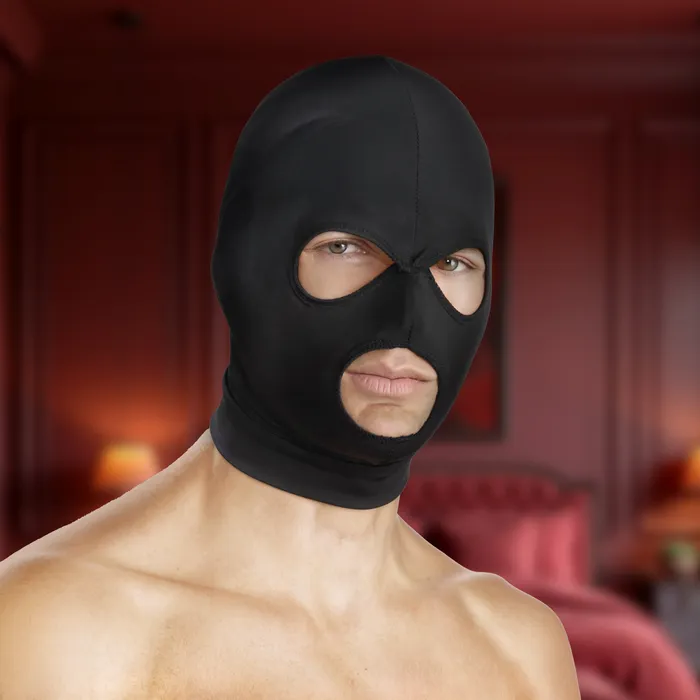 Spandex Hood with Mouth and Eye Opening Master Series Male Sex Toys