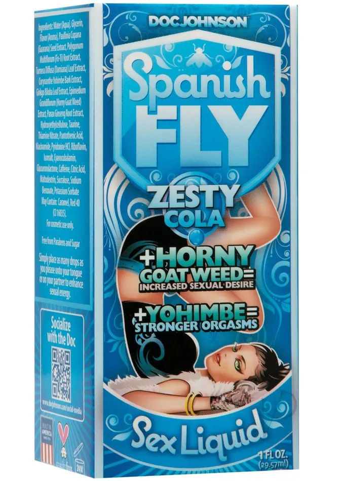 Spanish Fly Sex Drops Zesty Cola 1oz Spanish Fly By Doc Johnson Couples