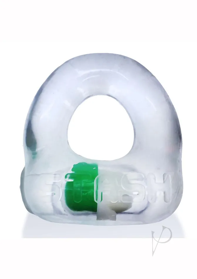 Stash Cock Ring with Aluminum Capsule Insert Clear Oxballs Male Sex Toys Stash Cock Ring with Aluminum Capsule Insert Clear Oxballs Male Sex Toys