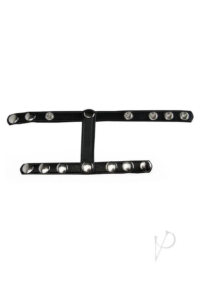 Strict Leather Restraints Strict Leather Snapon Cock and Ball Harness Black Strict Leather Restraints Strict Leather Snapon Cock and Ball Harness Black