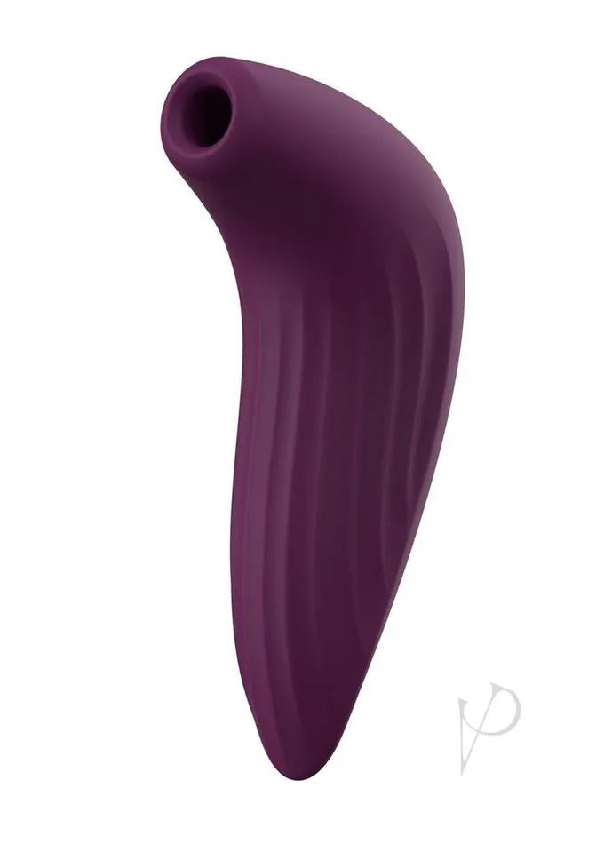 Svakom Svakom Pulse Union App Compatible Silicone Suction Stimulator VioletSilver Female Sex Toys