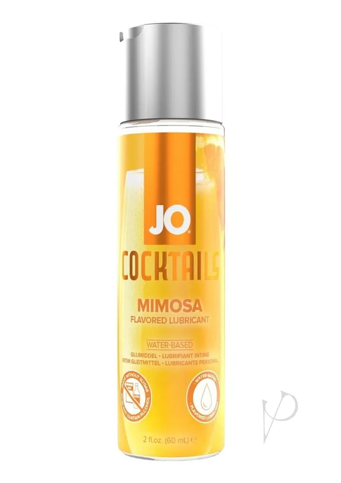 System Jo Lubricants JO Cocktails Water Based Flavored Lubricant Mimosa 2oz System Jo Lubricants JO Cocktails Water Based Flavored Lubricant Mimosa 2oz