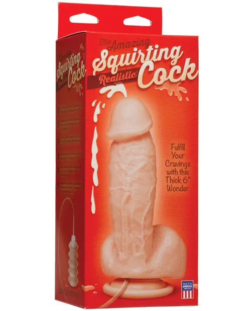 The Amazing Squirting Dildo Vanilla The Realistic Cock Dildos The Amazing Squirting Dildo Vanilla The Realistic Cock Dildos