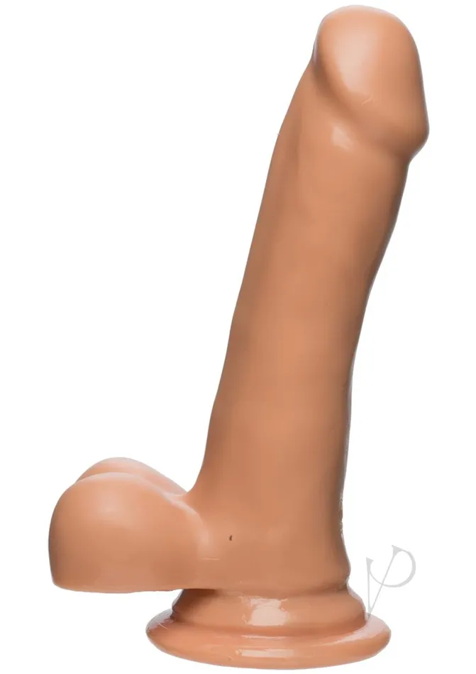 The D Dildos The D Slim D Firmskyn Dildo with Balls 6in Vanilla The D Dildos The D Slim D Firmskyn Dildo with Balls 6in Vanilla