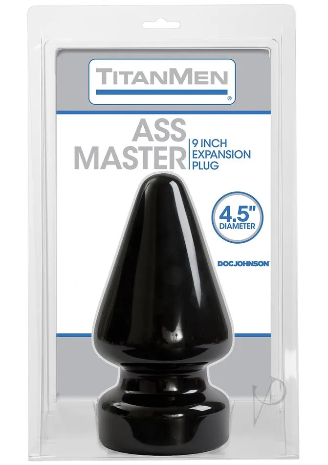 Titan Men Anal TitanMen Ass Master Expansion Anal Plug Black