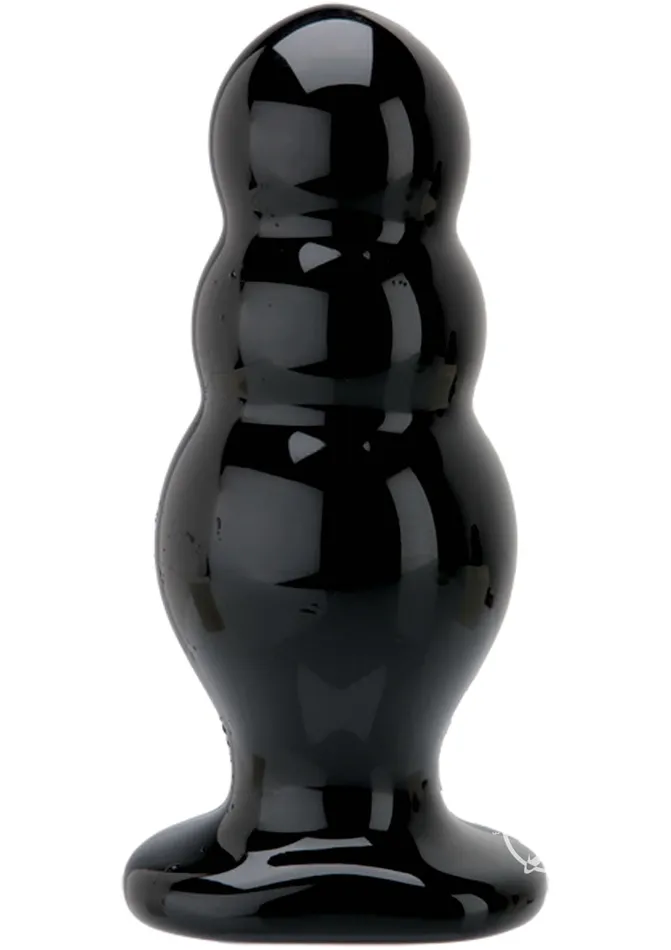 TitanMen Master Tool 4 Triple Ripple Anal Plug 65in Black Titan Men Anal TitanMen Master Tool 4 Triple Ripple Anal Plug 65in Black Titan Men Anal