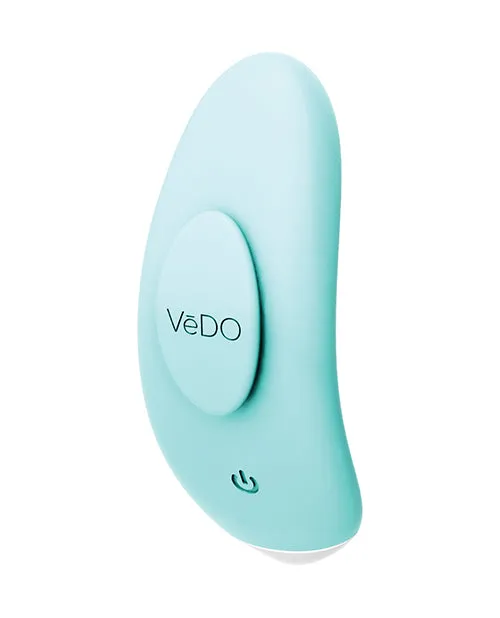 VeDO Niki Rechargeable Panty Vibe Tease Me Turquoise Vedo Vibrators VeDO Niki Rechargeable Panty Vibe Tease Me Turquoise Vedo Vibrators