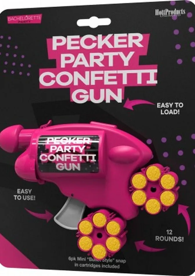 Vibrators Bachelorette Bachelorette Party Pecker Party Confetti Gun