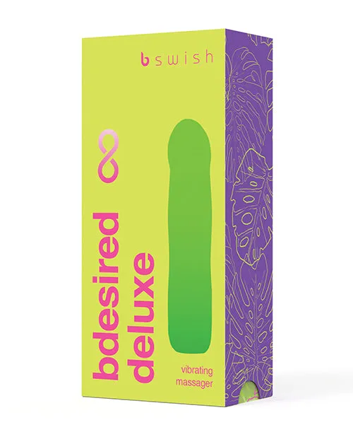 Vibrators Bdesired Bdesired Infinite Deluxe Paradise Vibrator Green