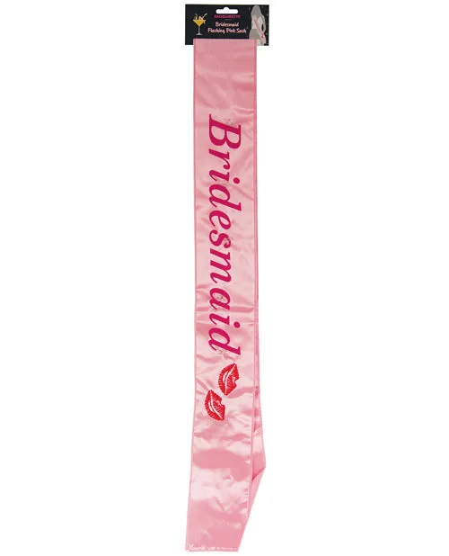 Vibrators Omg International Bachelorette Bridesmaid Flashing Sash wKisses Pink Vibrators Omg International Bachelorette Bridesmaid Flashing Sash wKisses Pink