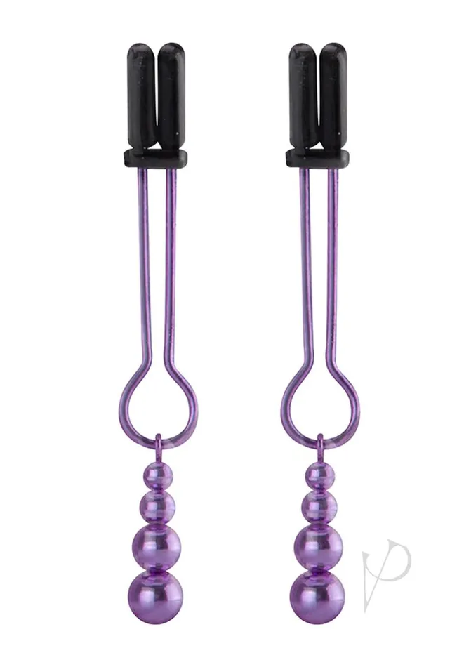 Vibrators Ouch Ouch Teasing Nipple Clamps Purple Vibrators Ouch Ouch Teasing Nipple Clamps Purple