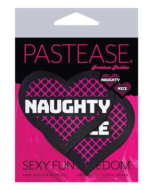 Vibrators Pastease Premium Naughty Nice Hearts BlackPink OS Pastease