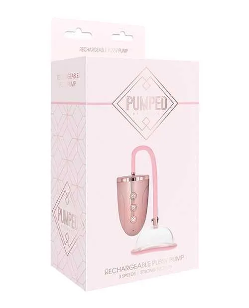 Vibrators Pumped Shots Pumped Automatic Rechargeable Pussy Pump Set Rose Gold Vibrators Pumped Shots Pumped Automatic Rechargeable Pussy Pump Set Rose Gold